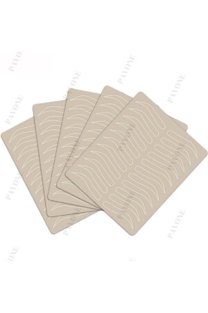 MİCROBLADİNG ÇALIŞMA DERİSİ - KALICI MAKYAJ PRATİK LATEKS - GENİŞ KAŞ ŞANLONLU PİGMENTSİZ - Pavone