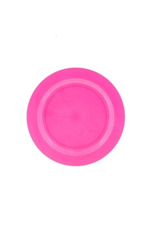 Mika Lüks Plastik Tabak Pembe 26 Cm Pembe 10 Adet - 14Süs