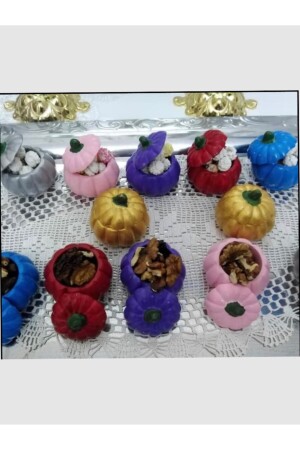 Mini Kabak Tasarımlı Lokumluk 6’lı - Ftbutik