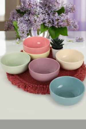 Mix Soft Bulut Mini Çerezlik-Sosluk 8 cm 6 Adet - Keramika