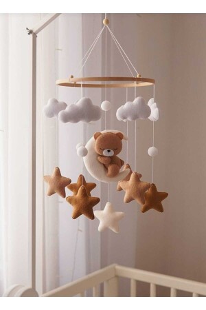 Mobiles Verkäuferprodukt aus Filz mit Musik TYCSHCVNLN168917779187189 - Duygunun Keçe Tasarımı