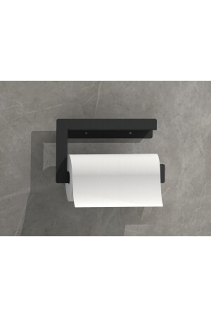 Modern Metal 3'lü Set Raflı Banyo Havlu Askılığı-rolu Havlu Askılığı -tuvalet Kağıtlığı 3S4S10S - 3