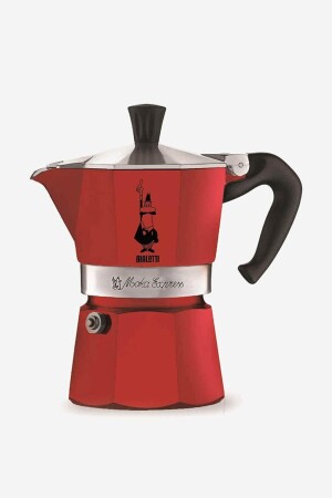 Moka Pot Express 3 Cup Kırmızı - Bialetti
