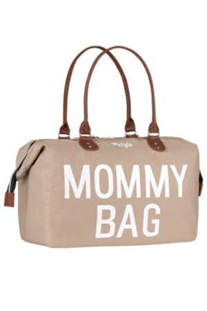 Mommy Bag Usa Anne Bebek Bakım Ve Kadın Çantası - Bej USAMOMMY - 1