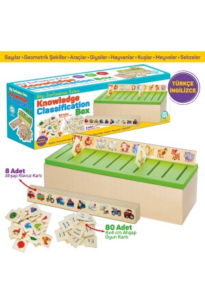 Montessori Bilgi Sınıflandırma Kutusu - Mazgallı - 2