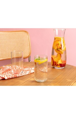 Musette Golden Rain Set mit 4 Softdrinkgläsern – 365 ml 1KBARD0537-8682116240697 - Madame Coco