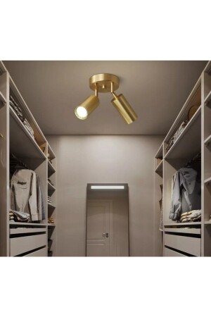 Mylights Led Avize Led Spot Led Aplik Mat Gold Kaplama Ürün Boya Değil Ampul Dahil MYL003020 - demet habek mylights