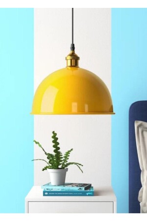 Mylights Sarı Modern Spor Metal Sarkıt Avize Mutfak Avize MYL003123 - demet habek mylights