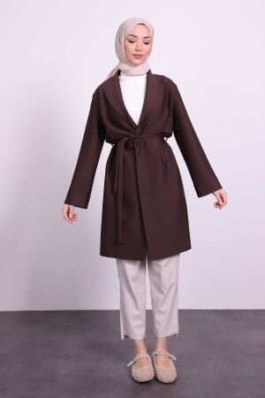 NAQİSHE MODAL GİY-ÇIKACI KAHVE - Naqishe