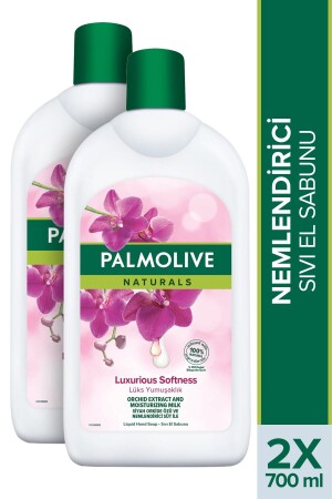 Naturals Black Orchid Silky Softness Feuchtigkeitsspendende flüssige Handseife 2 x 700 ml 87189513330622 - Palmolive