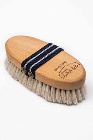 Natürliche Rosshaarbürste - Peeling-Erdbeer-Beinriss-Pflege - eingewachsene Haare-Cellulite 1 Stück - Manamana