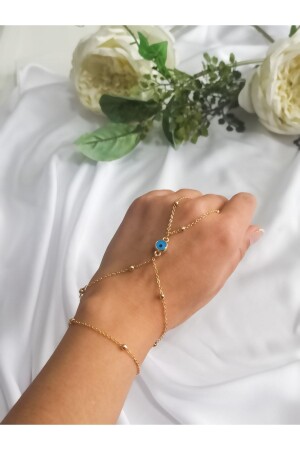 Nazarboncuğu Gold Shahmeran - Denizdenal