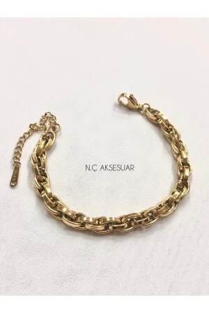 Nç Aksesuar Zincir Bileklik - Çelik