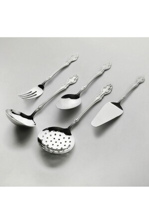 NEHİR ADRİANA EINFACHES 5-TEILIGES SERVICE-SET - Nehir