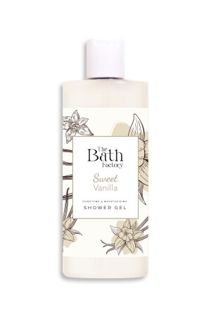 Nemlendirici Ve Besleyici Vanilya Aromalı Duş Jeli 400 ml - The Bath Factory