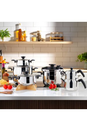 New Honor Çelik Seti -13 Prç.-siyah 1S2816-29001-SIY02 - Schafer