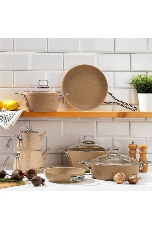 New Range Y.y.çeyiz Seti 11 Parça Krem 1S6001-29002-KRM01 - Schafer