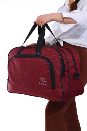 Nil-01 Unısex Havlu Kumaş Hostes Valiz Seyahat Tatil Spor Hastane Çok Gözlü El Ve Omuz Çantası Kabin 22ubyh0085 - Fiyaka