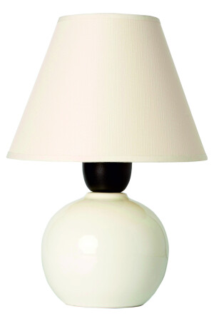 Nisa Luce 12-teiliger Kugel-Lampenschirm aus kleiner Keramik – Weiß / Creme 63749 - 2