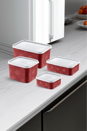 No-frost Saklama Kabı 4 Adet Carmen TRNSET1 - SmartWare