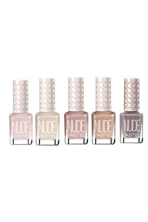 Nude Oje 5'li Set 751 763 752 101 760 pn5o - Pastel