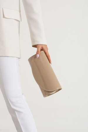 Nude Rugan Abiye Çanta Clutch Portföy Çanta - Efnanstore