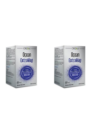Ocean Extramag 200 Mg Magnezyum 60 Tablet 2'li Paket Egemm676 - 1