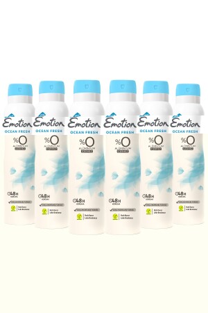 Ocean Fresh Kadın Deodorant 6x150ml 506568-6 - Emotion