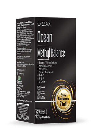 Ocean Methyl Balance 60 Kapsül OCEAN-T3 - 1