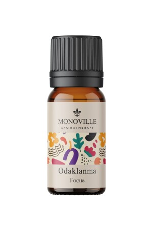 Odaklanma Uçucu Yağ Karışımı 10 ml %100 Doğal (Focus Essantial Oil Blend) - Monoville