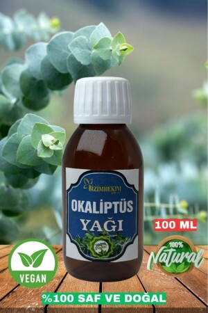 Okaliptüs Yağı 100 ml %100 Saf Ve Doğal Okaliptus Uçucu Yağı - 1
