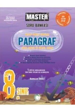 Okyanus 8. Sınıf Master Paragraf Soru Bankası - Okyanus Yayınları