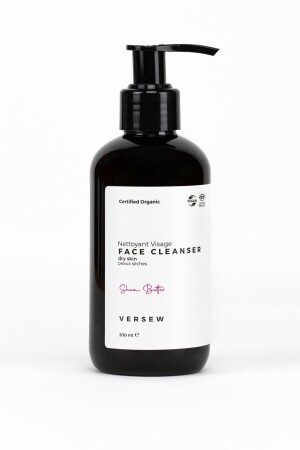 Organik Arındırıcı & Canlandırıcı Yüz Temizleme Jeli Kuru Ciltler 200 ml - Versew