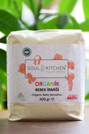Organik Bebek Irmiği 400gr SKOU00002 - Soul Kitchen Organik Ürünler