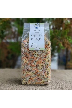 Organik Sebzeli Artizan Arpa Şehriye 500 gr - Og Natural