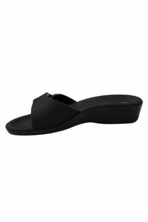 Orthopädische anatomische Sohle Siena-4 Schwarz Bequeme Hausschuhe SIENA-4-BLACK-K - Ceyo