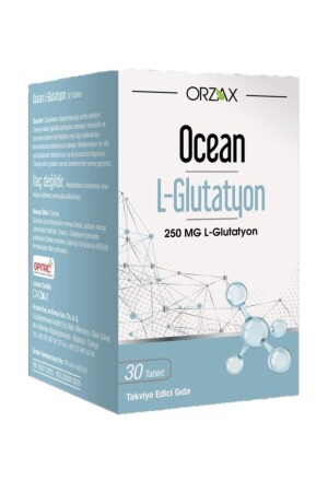Orzax L-glutathione 250 Mg 30 Tablet Takviye Edici Gıda ProductCode[code=OCEAN-T3]-ADB9 - 1