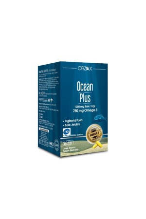 Orzax Plus 1200mg Omega 3 Saf Balık Yağı 30 Kapsül 7428 - 1