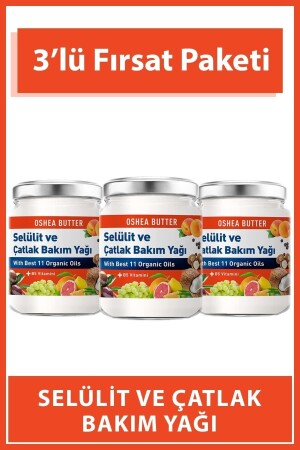 Oshea Selülit ve Çatlak Jeli Üçlü Paket - Procsin