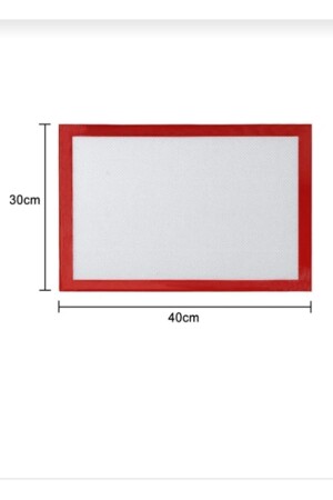 Outlet ofenfähige selbstölende Silikon-Backmatte – Teigausrollmatte 30 x 40 40 x 60 Silpat - 2