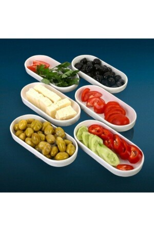 Ovaler Frühstücksteller 17x8x3 Salda 105233632562521 - Tura Home