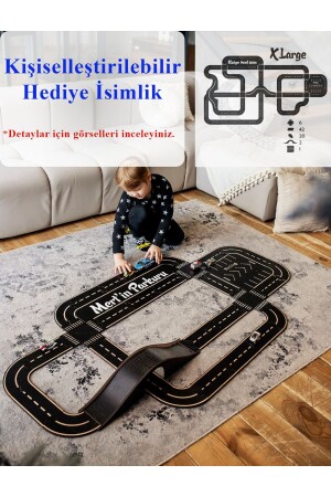 Oyuncak Araba- Araç Parkuru (X-LARGE) -eğitici Ve Eğlenceli Yol Yapım Ahşap Oyuncak - Otoban Puzzle - Genel Markalar