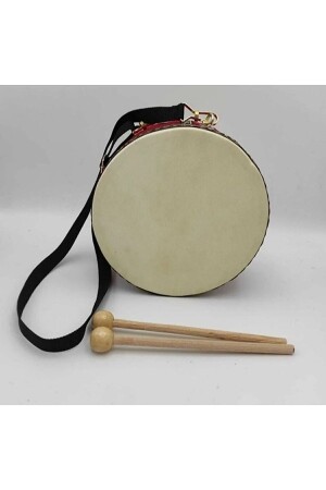 Özel Deri Oyuncak Çocuk Davulu - Gluk Gluk