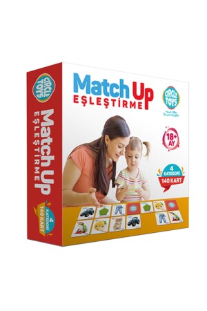 Özlem Toys Match Up Eşleştirme Kartları 140 Parça 4 Kategori Beceri Zeka Gelişimi gry00018 - 1