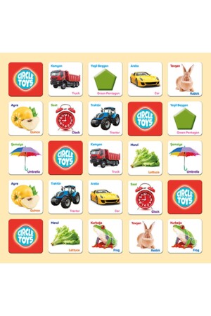 Özlem Toys Match Up Eşleştirme Kartları 140 Parça 4 Kategori Beceri Zeka Gelişimi gry00018 - 4
