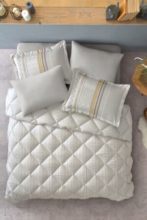 Pamena Tek Kişilik Uyku Seti - Gri - Yataş