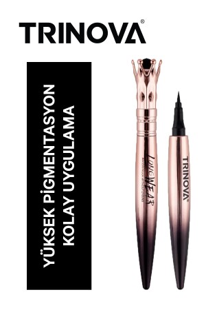 Party Queen Waterproof Eyeliner- Suya Dayanıklı Siyah Eyeliner - Trinova