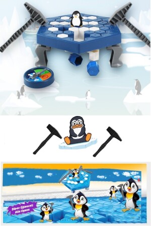 Penguen Buz Kalesi Buz Kırma Oyunu Buz Tuzağı Zeka Ve Strateji Oyunu Penguen Düşürme Oyunu V2 mb3 - 2