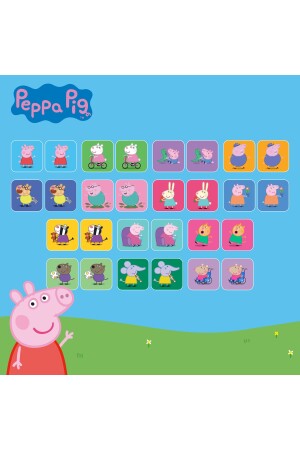 Peppa Pig 28 Parçalı Hafıza Kartı Oyunu MRPEPPA007 - 4