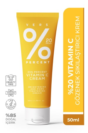 Percent Aydınlatıcı ve Gözenek Sıkılaştırıcı Krem - Halal